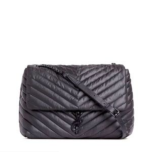Used Once Rebecca Minkoff Edie Nylon Jumbo Flap